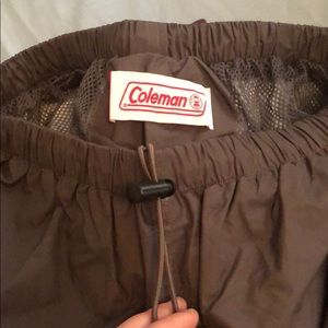 Coleman rain pants!